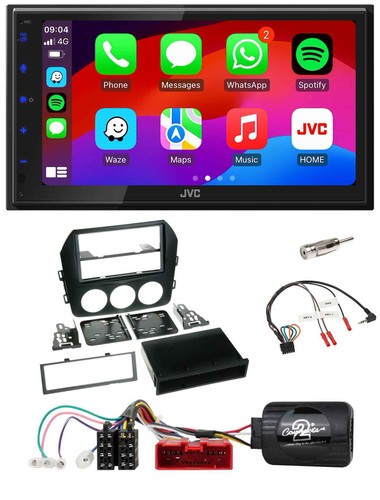 Jvc bluetooth usb volante 2din - jvc,