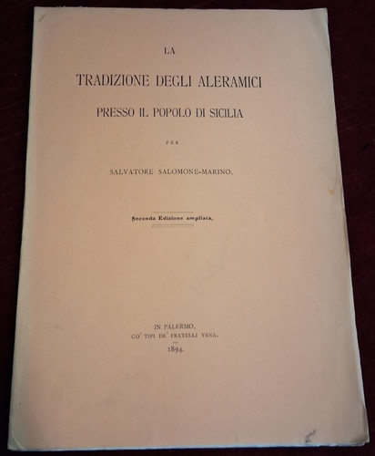 Tradizione aleramici popolo - tradizione,