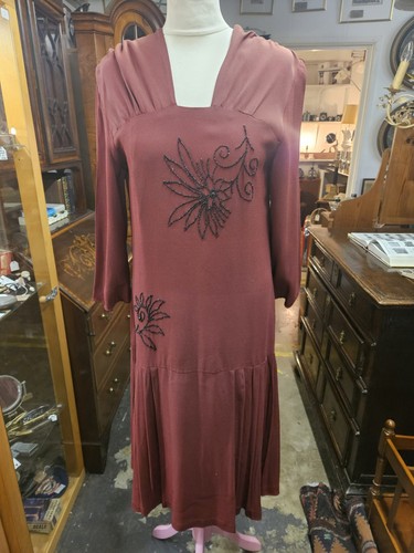 Abito tè vintage - da, crepe
