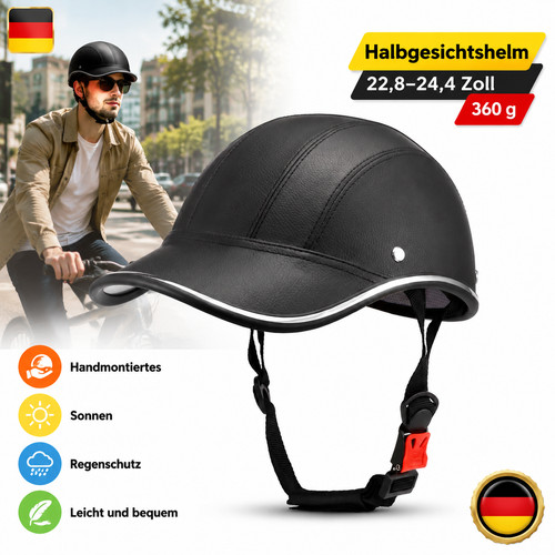 Casco mezza guscio moto - casco,