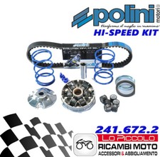 241.672.2 KIT VARIATORE POLINI + CINGHIA PIAGGIO NRG MC2 MC3 PUREJER POWER 50