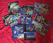 Lotto Lego Technic, Libretti Istruzioni/ Poster/ Pubblicità Anni 90/2000