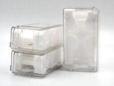 3 Custodie Orologi Rolex Plexiglass Originale Nuovo Promozione Travel Box Watch