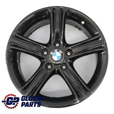 BMW F30 F31 F32 F36 Cerchio lega nero 17" raggi stellari 393 7,5J ET:37 6796242