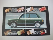 advertising Pubblicità 1983 AUTOBIANCHI A112 A 112 LX