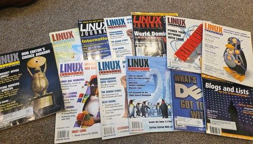 Linux computer magazine - magazine, lot