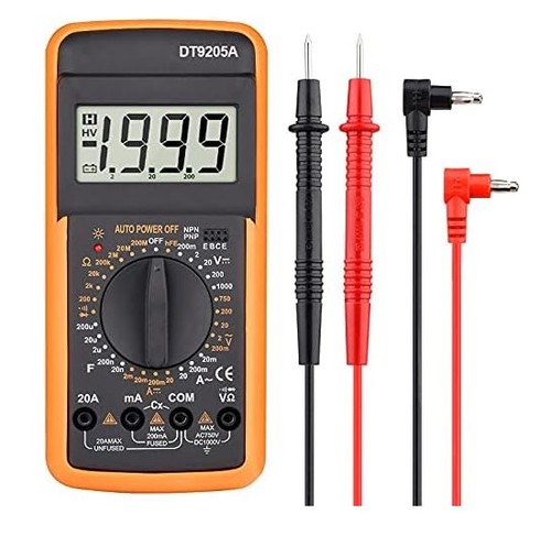 Multimetro digitale tester con - digitale,