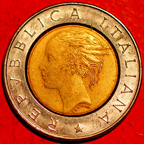 Italy 500 lire 1991 111 - italy, km#