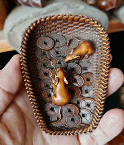 Statua netsuke giapponese - netsuke,