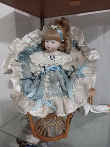Lady junie bambola ceramica - bambola,