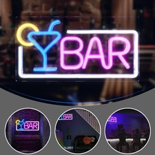 Insegna al neon da bar USB bar
