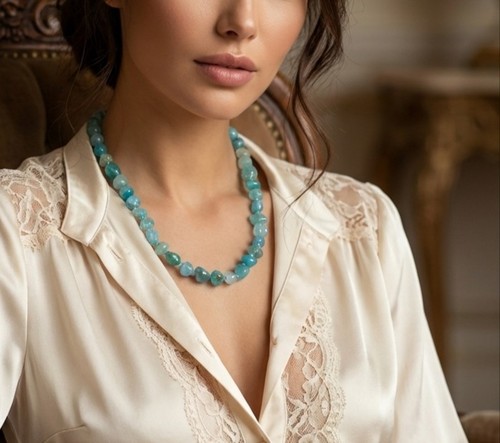 Collana con agata - agata, del