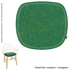 Cuscino feltro ecologico 23 mm adatto per Normann Copenhagen Form Chair imbottito 