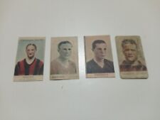 4 Figurine anteguerra calciatori PRENDATO BIGOGNO IMBERTI e ROSSETTI - anni '30
