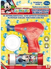 PISTOLA SPARA BOLLE TOPOLINO festa mickey mouse compleanno party feste carnevale