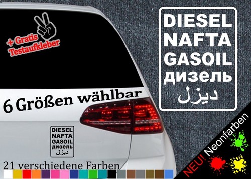 Adesivo testo diesel - , sticker