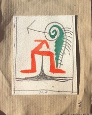 Disegno tecnica mista di Nino