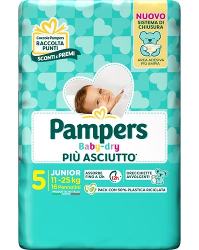Pampers baby dry - pampers, junior