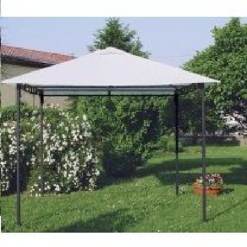 Gazebo 3x3 acciaio antracite - gazebo,