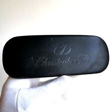 fodero occhiali da sole CHRISTOPHER D. DUNHILL box sunglasses case custodia