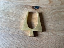 Placca Emblema BULOVA - Metallo Dorato - Orologi Da Collezione