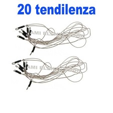 20 Tendi Lenza Elastici Con