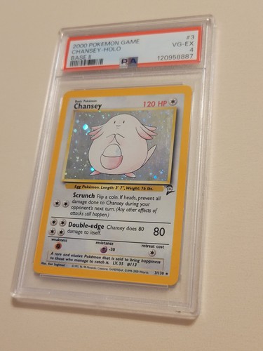 Chansey pokemon set - base, 2