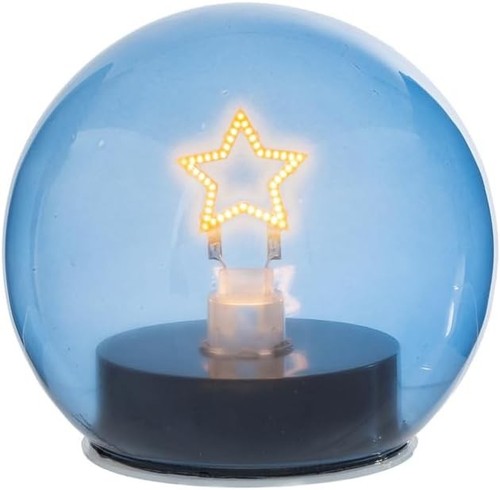 Lampada decorativa vetro blu - lampada,