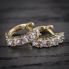 Orecchino huggee diamante - huggee, 3ct