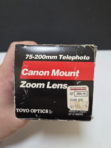 Toyo optics five star - optics,