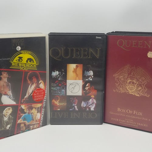 Queen vhs set we will - vhs,