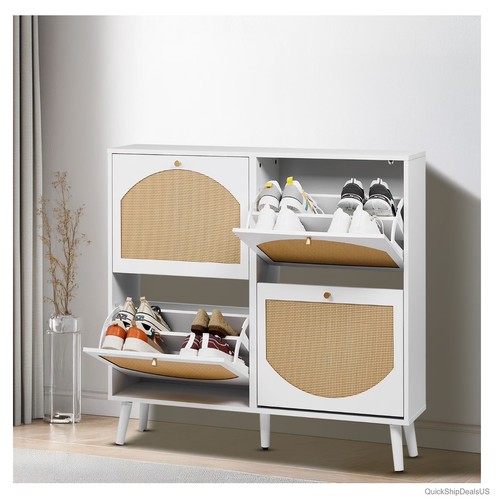 Scarpiera rattan livelli - scarpiera, 2