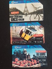 Lotto 3 Schede telefoniche telecom lire 5.000 IL GIRO DELLE CAPITALI DELLEUROPA 