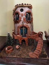 Tegola antica decorata a mano