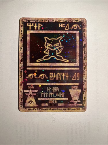 Carta pokemon mew - carta,
