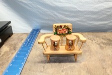 VINTAGE WOOD BENCH LIGONIER