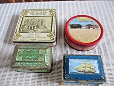  Vintage Tin Box Lot (Biscuits