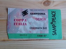 Biglietto Sampdoria Genoa