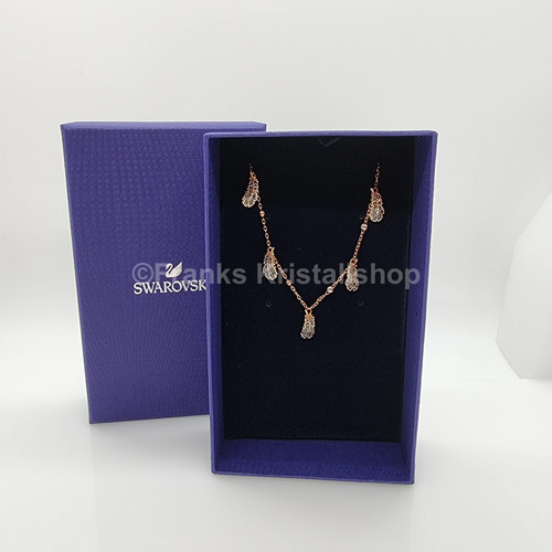 Collana swarovski piuma - collana,