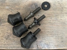 Gitzo GSF30S punta corta e piede in gomma 30 mm set di 3 * usato 