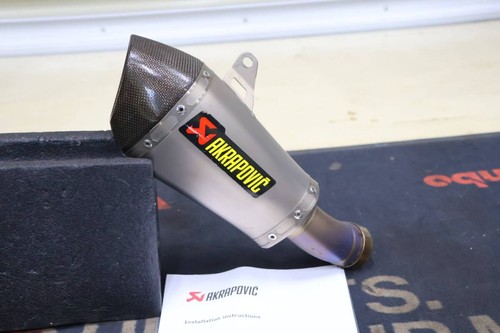 Scarico slip akrapovic in - scarico,