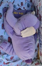 Peluche Effy Elefante Viola Winnie The Pooh I Love You Di Grande Dimensione