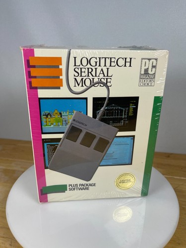 Mouse seriale logitech vintage - seriale,