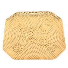  Piatto in metallo goffrato: piatto da portata in metallo ampiamente utilizzato