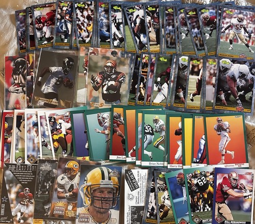 Enorme lotto carte nfl vintage - carte,