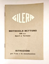 Gilera Nettuno 250cc, Uso e
