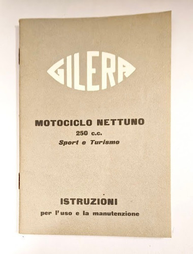 Gilera nettuno 250cc uso - nettuno,