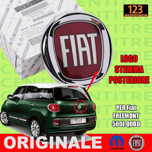 Fiat stemma placca - stemma, portellone