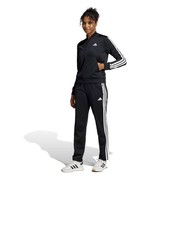  Tuta Intera Completa Full Tracksuit DONNA Adidas 3-Stripes Women Nero 