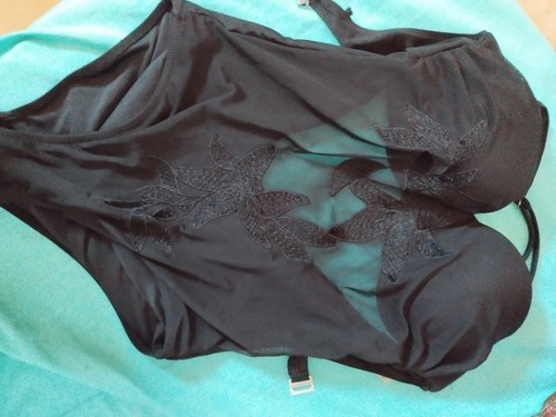 Costume nero intero con - costume,
